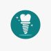 Dental implants in Albania treatment route icon, Sidus Dental