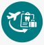 Travel and treatment coordination icon